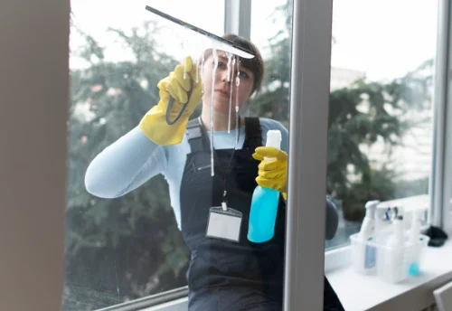 Nettoyage de vitres intérieures et extérieures à Coulandon